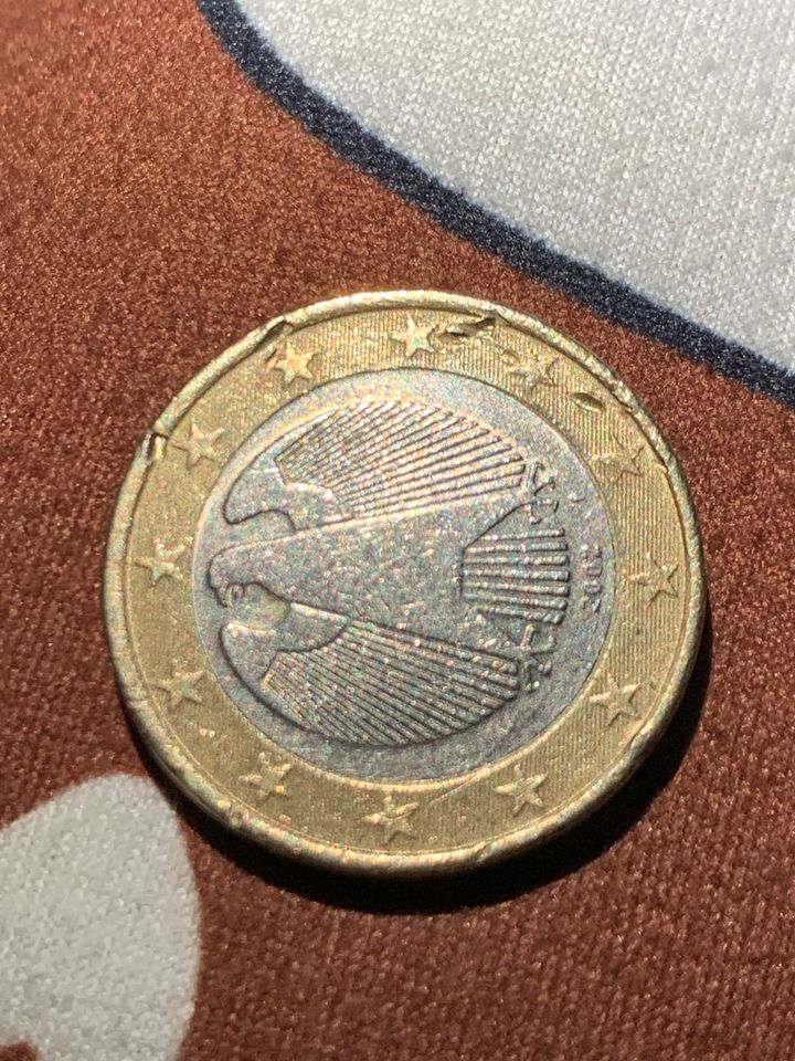 1Euro 2002 (F) Fehlprägung in Berlin