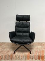 KFF ARVA Lounge Sessel Neuware Kundenstorno Leder schwarz Design Nordrhein-Westfalen - Lemgo Vorschau