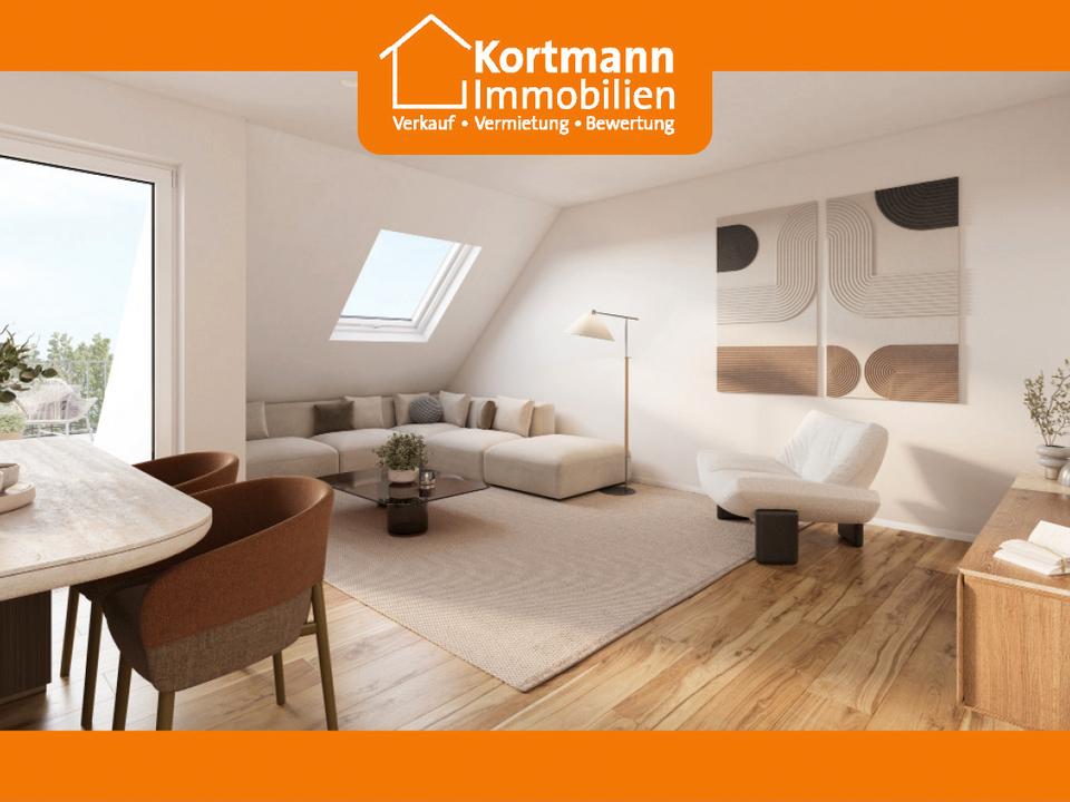 Moderne 2-Zimmer Eigentumswohnung mit Südbalkon in Nordwalde in Nordwalde