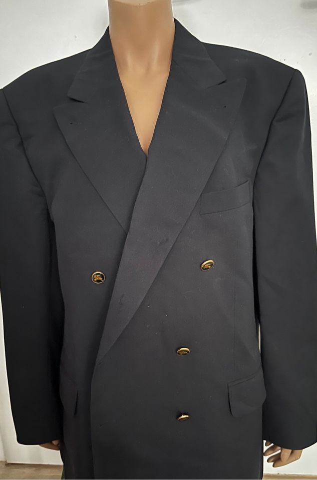 BURBERRY Herren Sakko Vintage  Jackett Größe 27 schwarz in Hannover