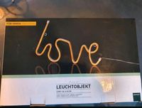 Leuchtschrift Leuchtschild "Love" neu und OVP Nordrhein-Westfalen - Gevelsberg Vorschau