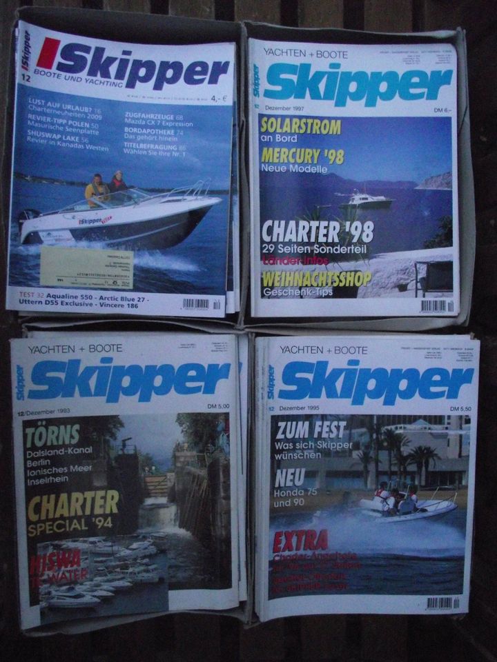 Boote und Stander Zeitschriften, 19 Jahrgänge,oder 228 Hefte in Radebeul
