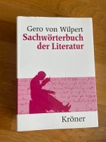 Sachwörterbuch der Literatur - Gero von Wilpert Wandsbek - Hamburg Bramfeld Vorschau