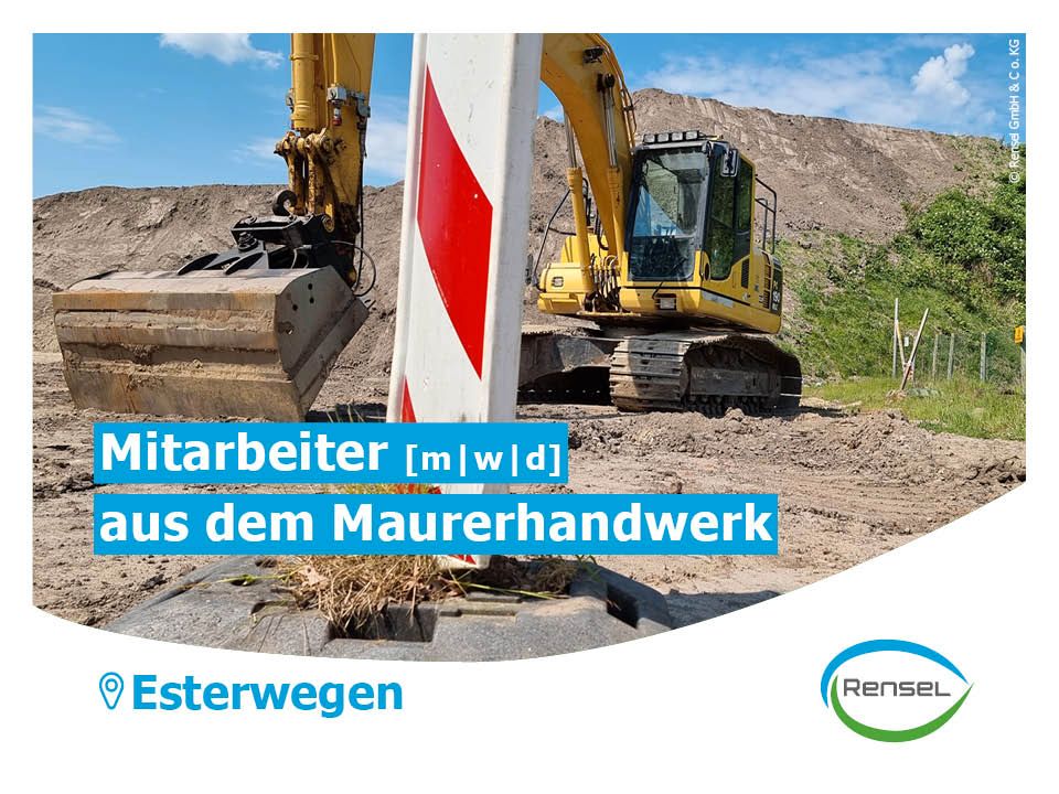 ⏰ Mitarbeiter [m|w|d] aus dem Maurerhandwerk ⏰ in Esterwegen