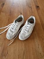 Geox weißer Sneaker  Echtleder Gr. 37 Baden-Württemberg - Metzingen Vorschau