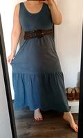 Mango, Volant, 100% organic cotton, Long, Maxi, Midi, Kleid Niedersachsen - Delmenhorst Vorschau