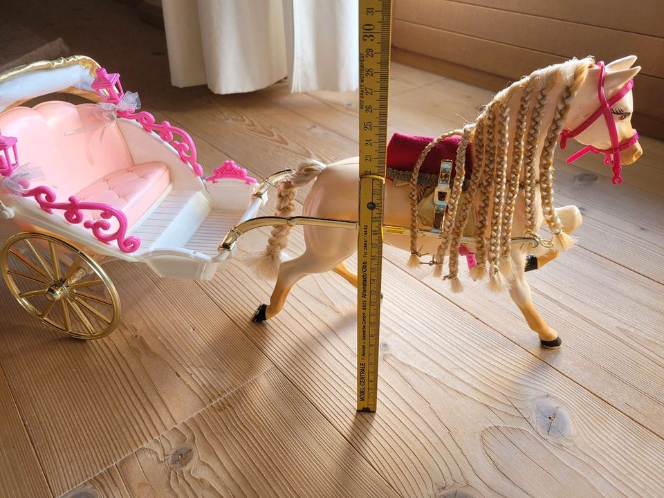 Barbie Pferdekutsche in Weilheim i.OB