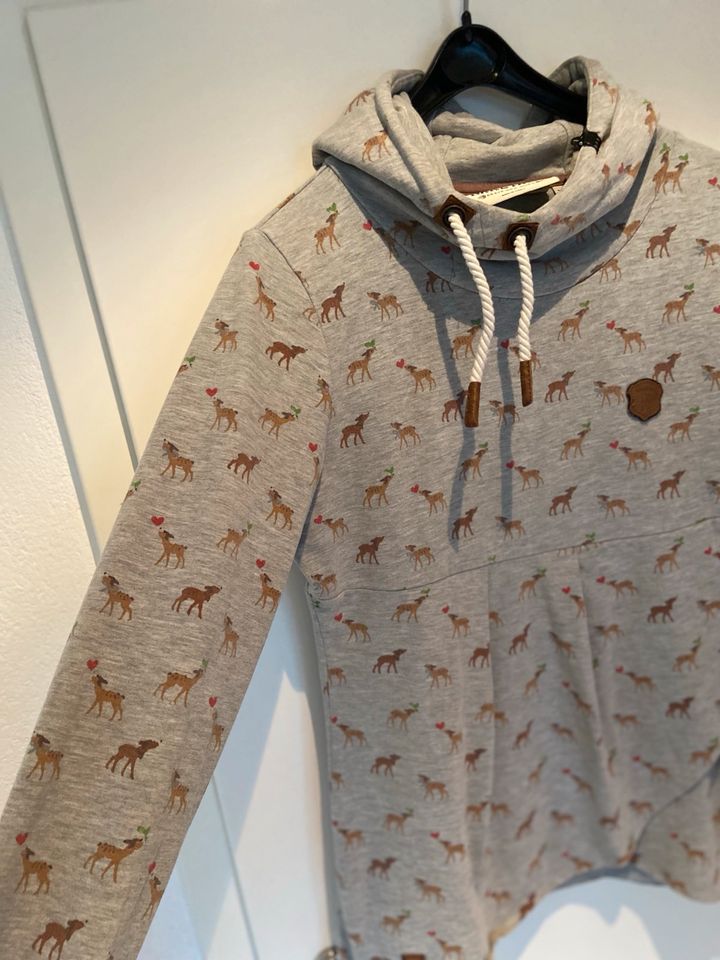 Naketano XL Hoodie Damen Rehlein Bambi in Illertissen