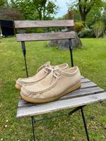 Clarks Wallabee beige vegan EU 44.5 Sachsen - Krauschwitz Vorschau