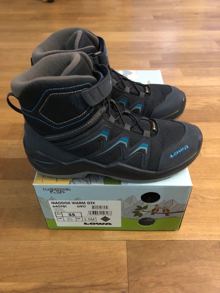 Schuhe Lowa Maddox warm GTX Gr. 35 Kinder in Rosengarten