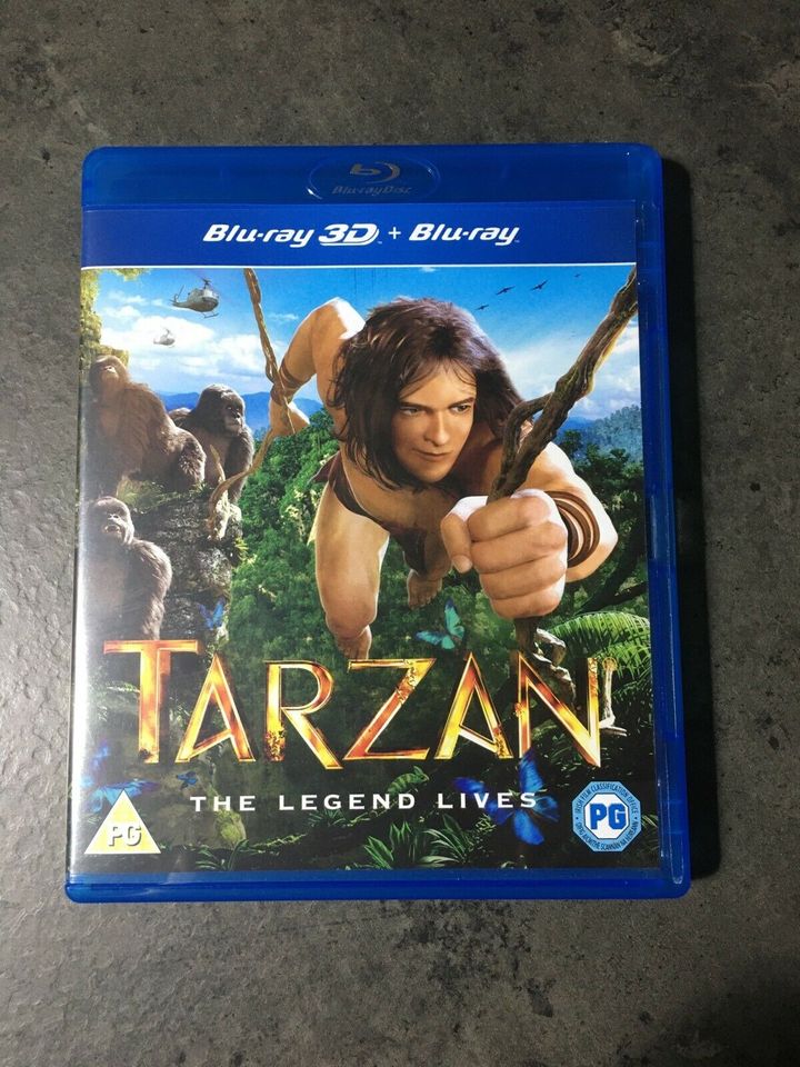 ✅ TARZAN Blu Ray / DVD / Film -3D- in English ( NEU ) in Ginsheim-Gustavsburg