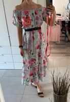 Tolles Maxikleid mit Blumenmuster von Shein in Größe L Brandenburg - Bernau Vorschau