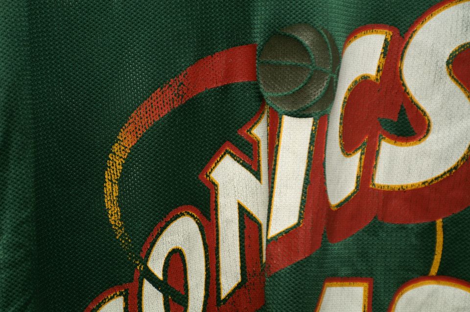 NBA Trikot Shawn Kemp 40 Seattle Super Sonics Größe 44 in Hürth