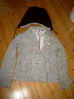 Jacke mit abnehmbarer Kapuze Gr. M Fishbone gestreift Sachsen - Stauchitz Vorschau
