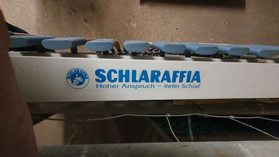 Schlaraffia Lattenrost mit Motor 100x200  elektrisch Verstellbar in Wöllstadt