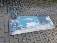 Glastisch mit Standfüßen Niedersachsen - Harsum Vorschau