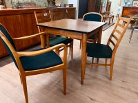 4x Esszimmer Stühle | | Tisch | Dänisch | MiD- Century Nordrhein-Westfalen - Bocholt Vorschau