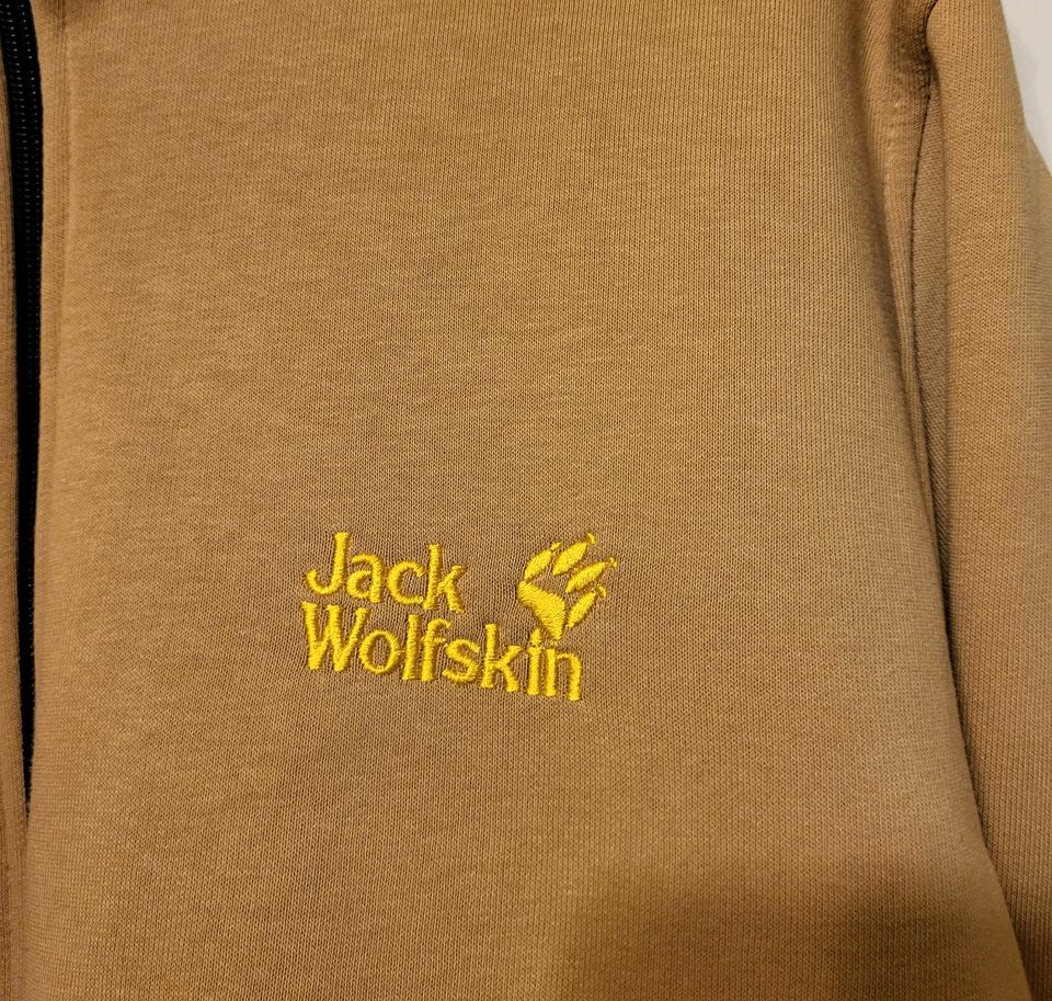 Neuwertig (Jack Wolfskin Zip Hoodie/Pullover) Größe L in Hildesheim