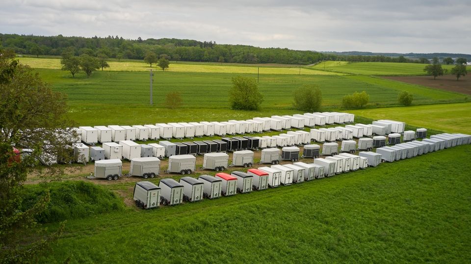 HG VA Böckmannn Alu Viehanhänger VA 3117/3500 kg   auf Lager in Gindorf