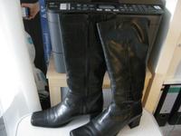 Elegante Winterstiefel schwarz Lammfell gefüttert Gr 39 Hessen - Mainhausen Vorschau