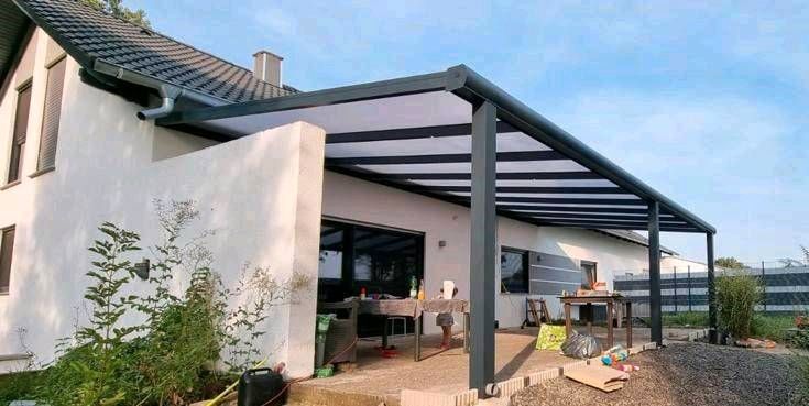 Terrassenüberdachung  Alu Vordach Überdachung  Pergola Veranda in Heidesheim