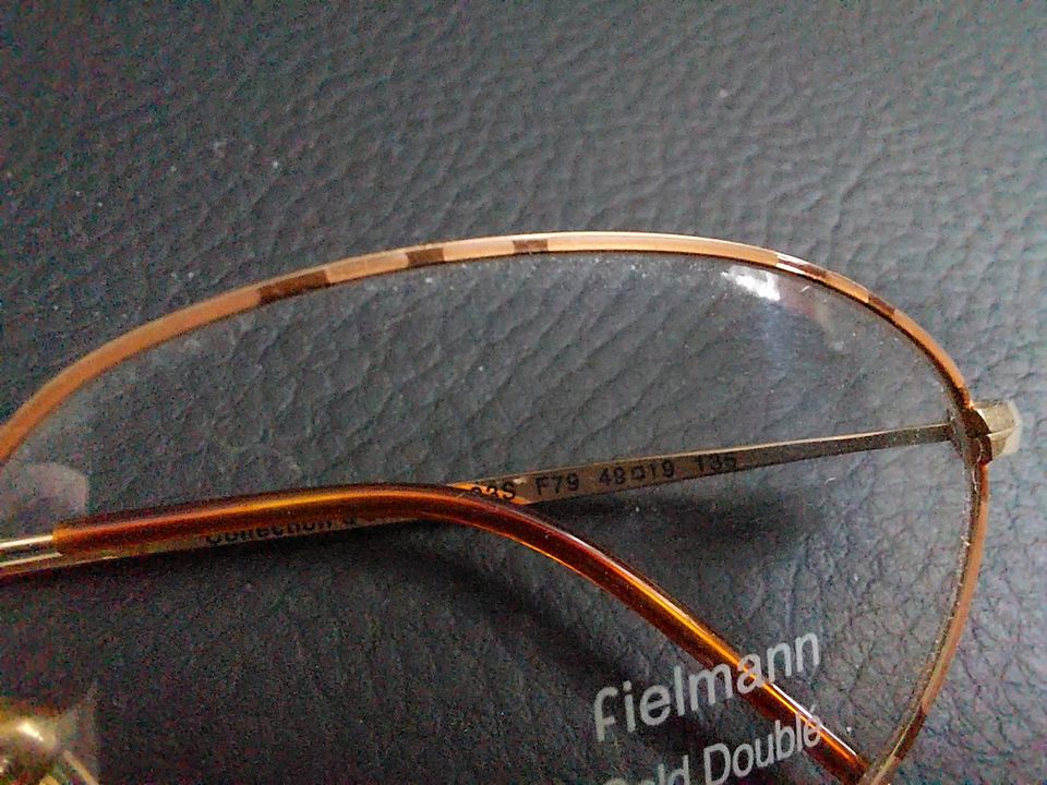 ❤ Brille Fassung Golddoublè 14 K . NEU. Damen,von Fielmann. in Rostock