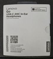 Lenovo Go USB-C In-Ear-Kopfhörer + aktiver Geräuschunterdrückung Chemnitz - Reichenbrand Vorschau