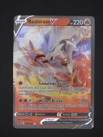 Pokemon Karte Reshiram V 024/195 Silberne Sturmwinde Baden-Württemberg - Bad Krozingen Vorschau