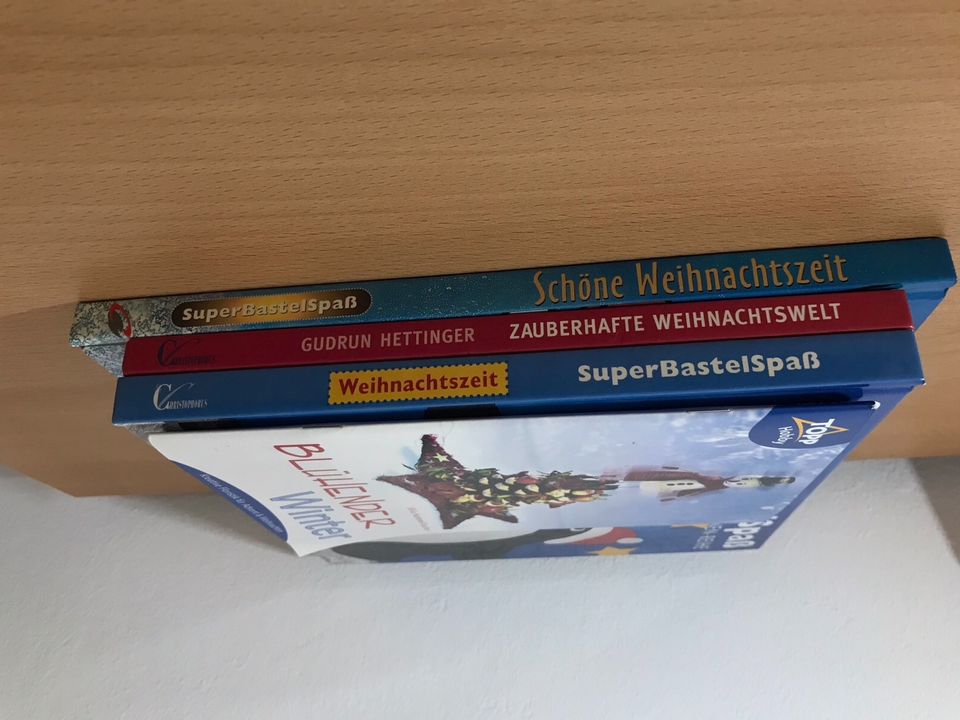 4x Weihnachts-Bastelbücher in Neuhof