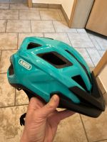 Abus Kinder Radhelm türkis 48-54 cm Hessen - Wöllstadt Vorschau