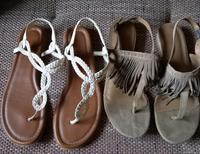 2 Paar Sandalen Schuhe Gr.40 Bayern - Gangkofen Vorschau