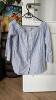 Gestreifte off shoulder Bluse dreiviertel Arm Dresden - Seevorstadt-Ost/Großer Garten Vorschau