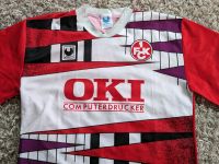 Trikot 1. FC Kaiserslautern -FCK- 1991/1992 -OKI- Gr. XL !!! Bayern - Friedberg Vorschau