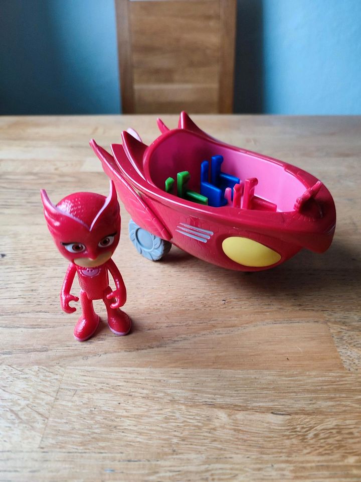 PJ Masks Eulettes mit Flugzeug/Fahrzeug in Bärenstein