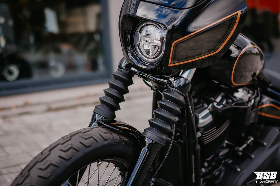 2019 Harley Davidson FXBB Street BOB mit Jekill Umbau Airbrush in Eppertshausen