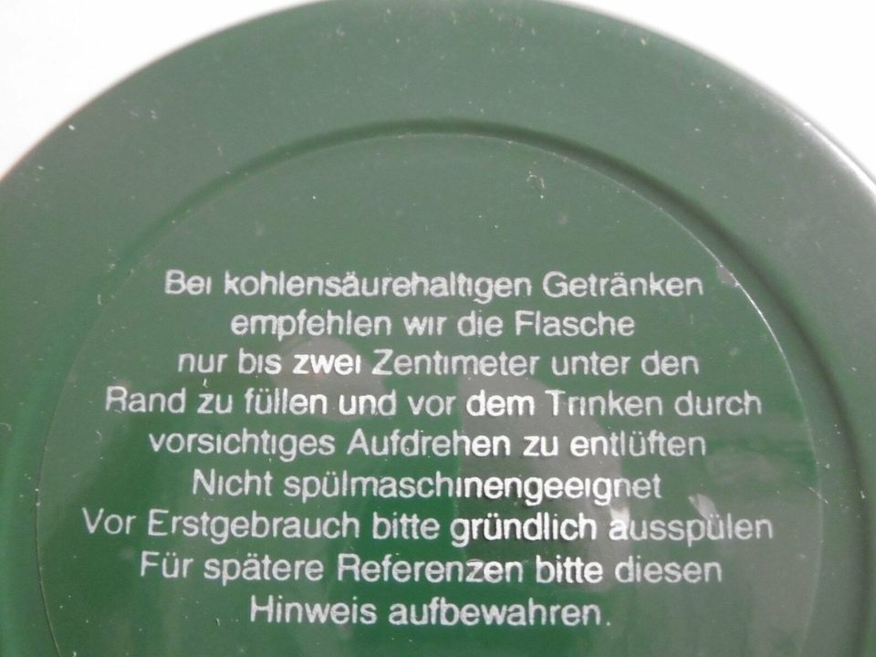 Unbenutzte Trinkflasche in Hünfeld