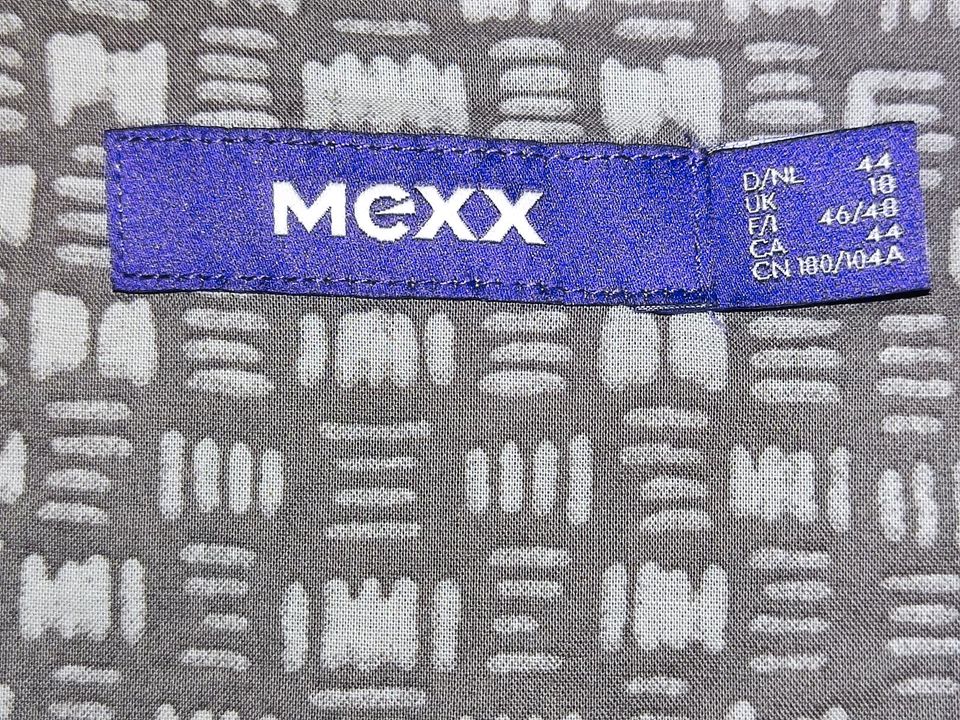 Mexx Kleid Gr. 44 grau Sommerkleid Baumwolle in Badbergen