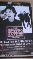 ROLLING STONES - LIVE 1998 TOURPOSTER Konzertplakat Nordrhein-Westfalen - Hemer Vorschau