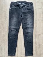 SOCCX JEANS SLIM FIT GRAU MIT NIETEN W28 Bayern - Marktredwitz Vorschau