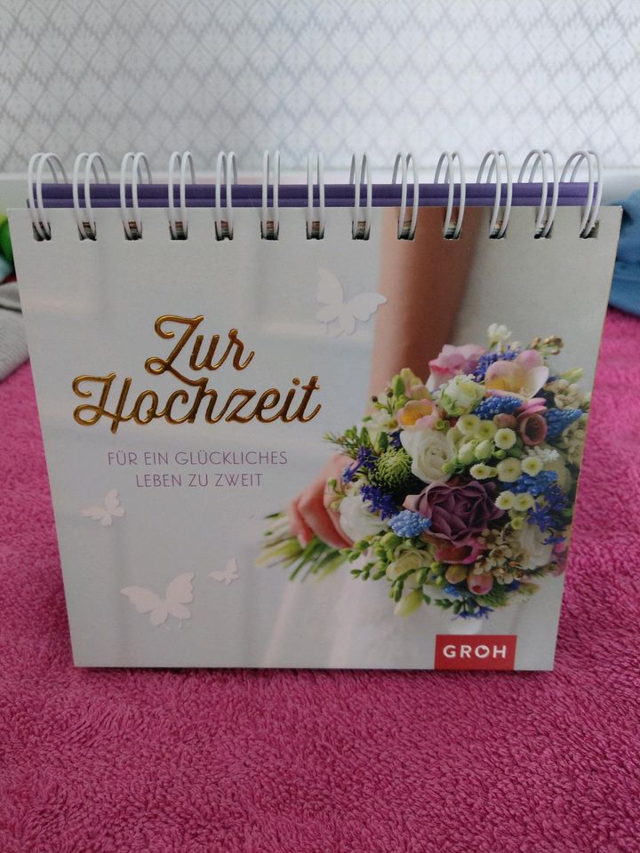 Tischkalender Hochzeit NEU zeitlos in Neustadt an der Orla