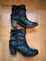 Tom Tailor Stiefeletten schwarz Gr 37 Baden-Württemberg - Sauldorf Vorschau