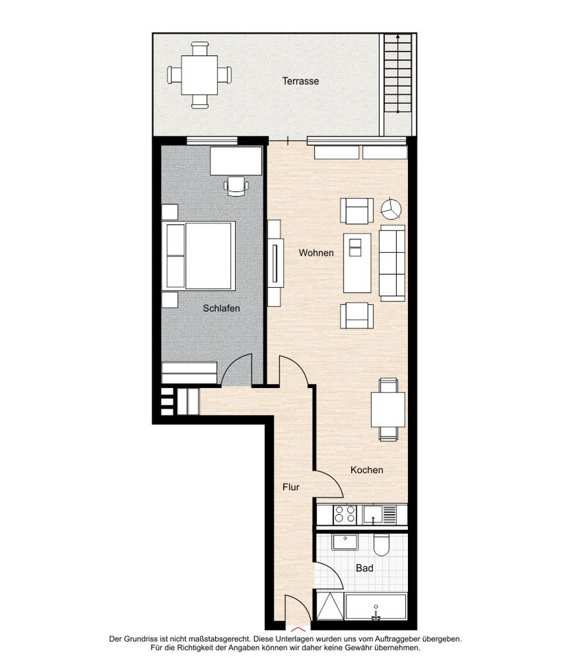 2-Zimmer-Erdgeschosswohnung mit Garten in Osnabrück-Schinkel in Osnabrück