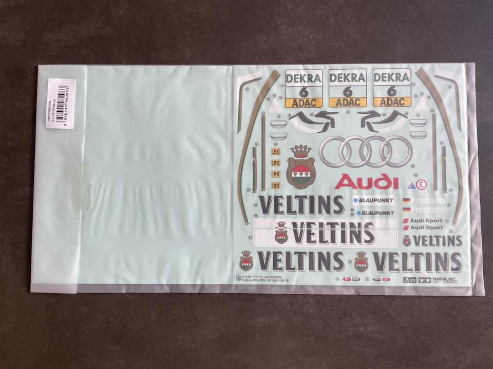 TAMIYA Aufkleber 57760 Audi A4 DTM 2006 Veltins 1:10 XB neu in Marktredwitz
