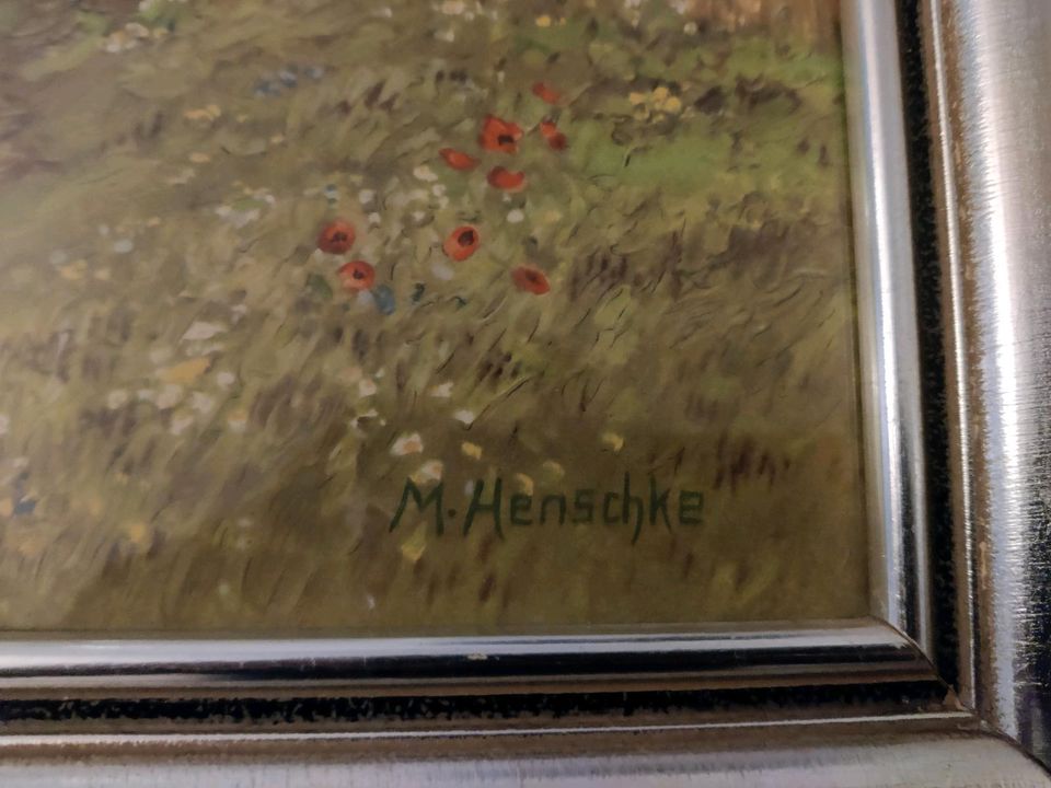 Bild 67cm × 51,5cm. Maler M.Henschke in Klötze