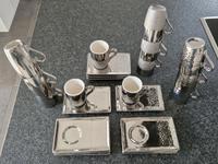Schöne Tassen & Unterteller Silber Keramik, Espresso/Mokka/Kaffee Baden-Württemberg - Güglingen Vorschau