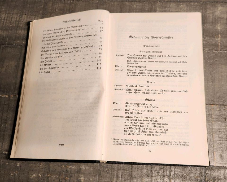 Evangelisches Kirchen-Gesangbuch 1951 in Schnakenbek