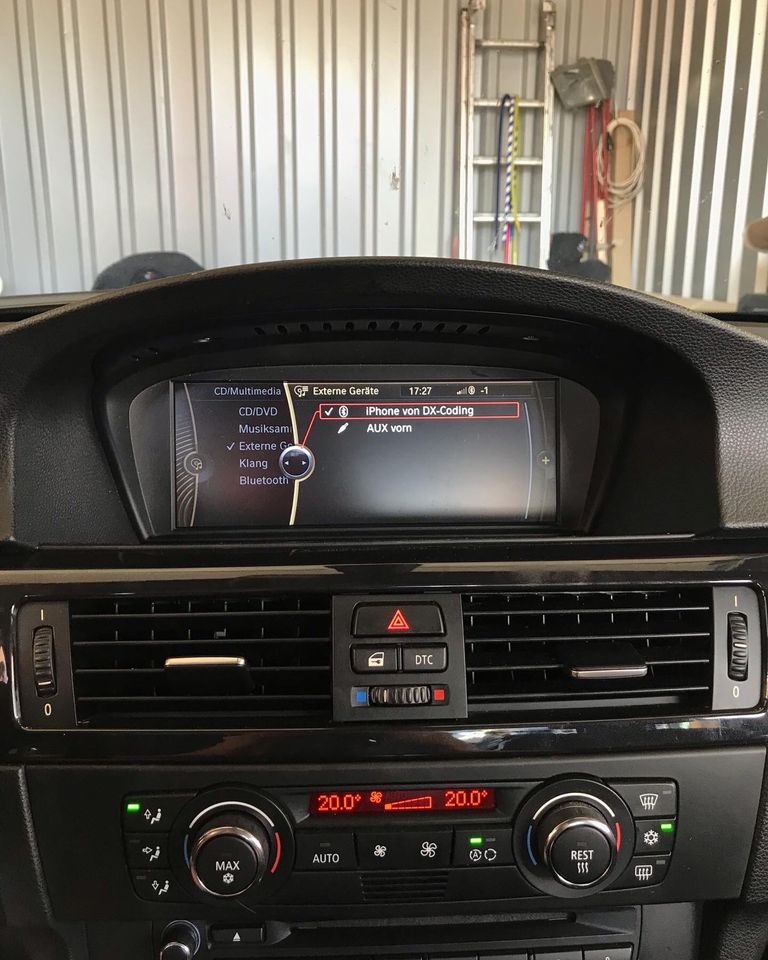 BMW 3er E90 E91 E93 Bluetooth Musik Combox Nachrüstung/Codierung in Kerpen