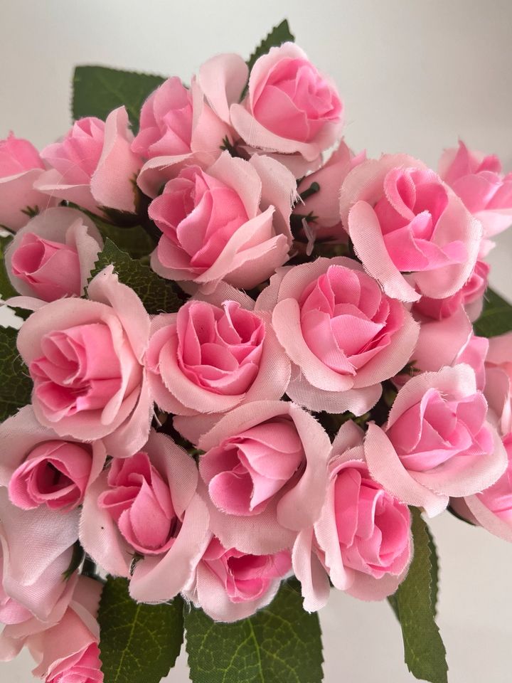 Künstliche Blumen, rosa in Herford