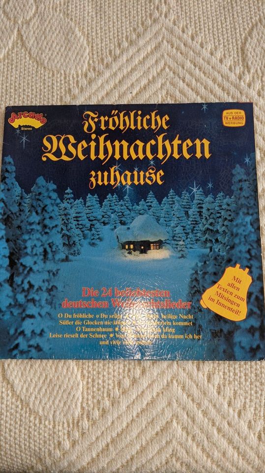 Schallplatte/Volksmusik/LP/ Weihnachtslieder/ Weihnachten/Advent in Heilbronn