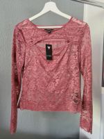 Guess Bluse Shirt Rosa Top G. 40 L Spitzenbluse Nordrhein-Westfalen - Viersen Vorschau